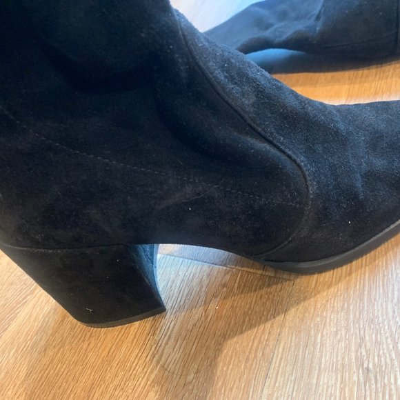 Stuart Weitzman Tieland Black Size 7 - Picture 2 of 4